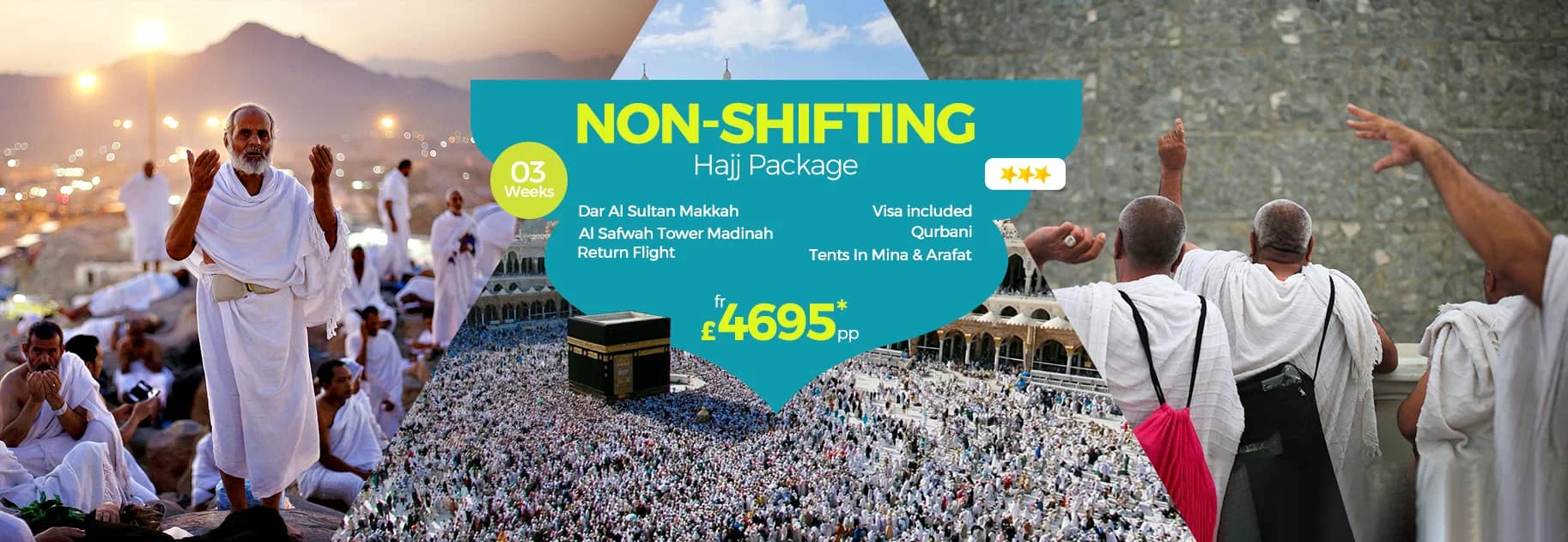 Hajj Packages Banner - Ilham Travel